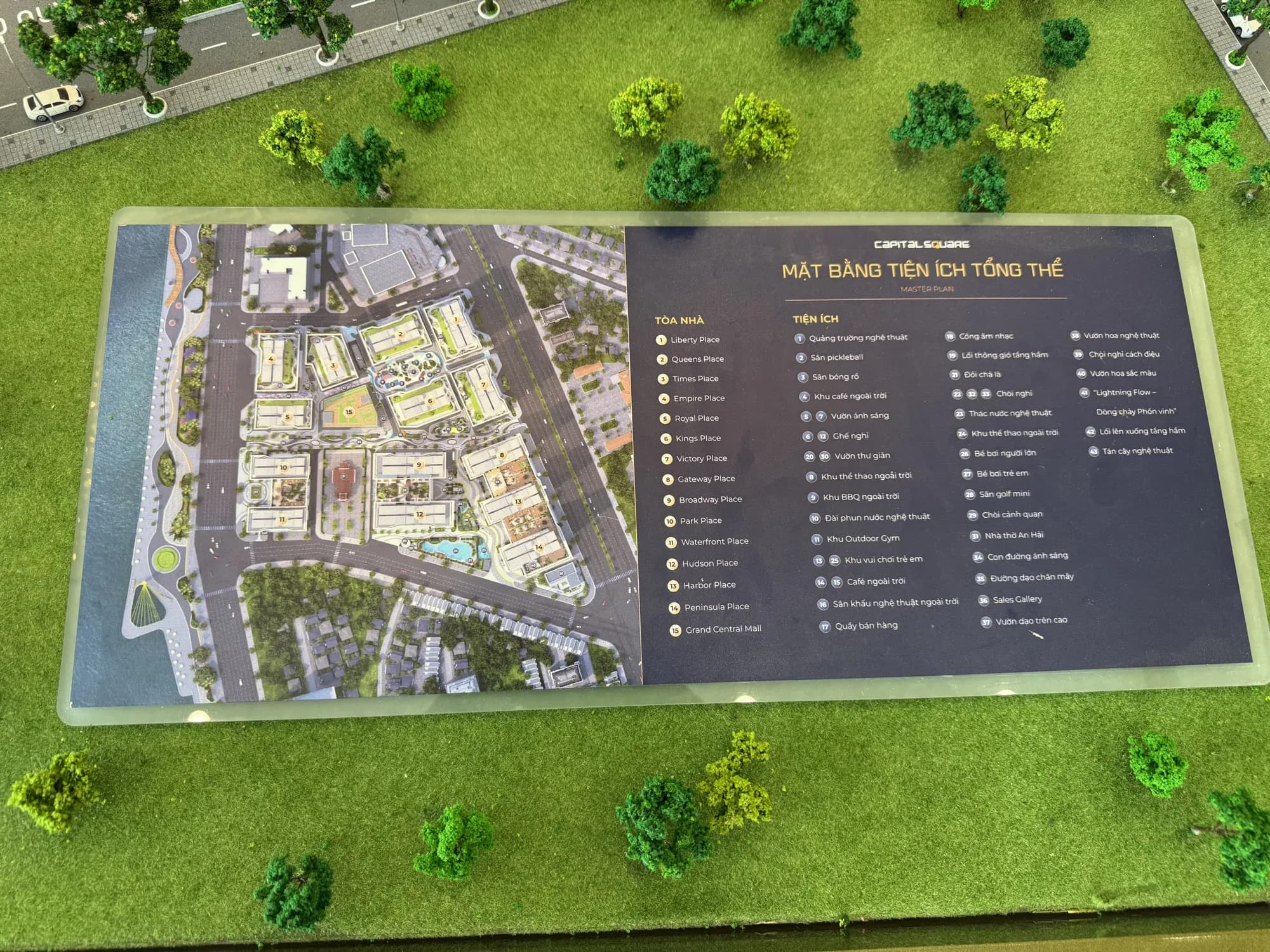 Masterplan komplexu Capital Square